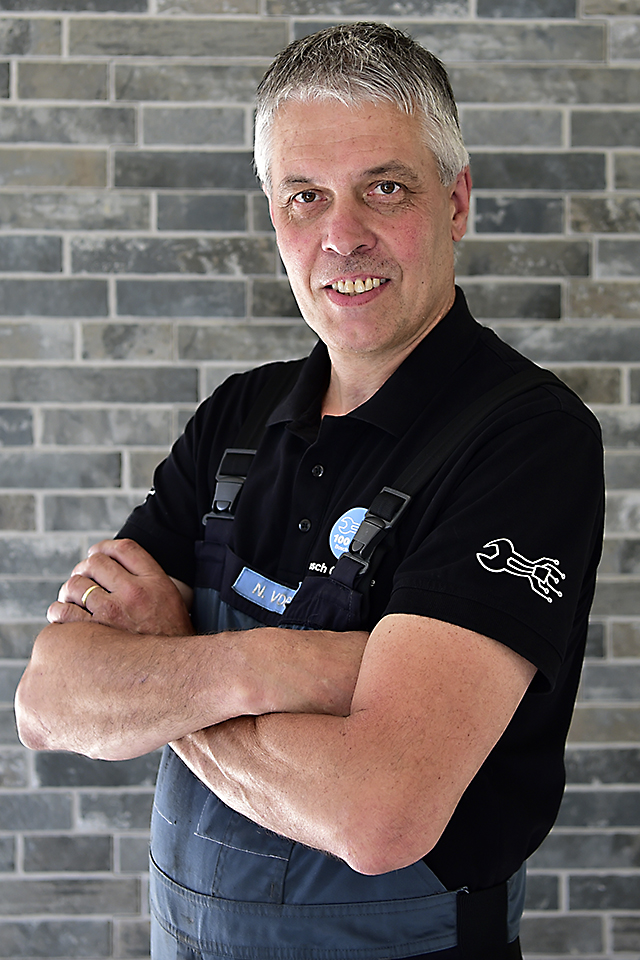 Glois Vogler, Werkstattleiter
